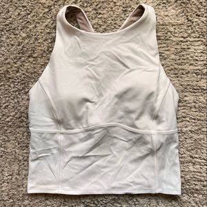Lululemon key to balance tank top WHITE Size 6